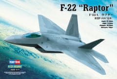 Hobbyboss maketa-miniatura F-22A "Raptor" • maketa-miniatura 1:72 novodobna letala • Level 3