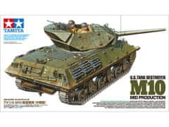 Tamiya maketa-miniatura Ameriški uničevalec tankov M10 - srednja proizvodnja • maketa-miniatura 1:35 tanki in oklepniki • Level 4