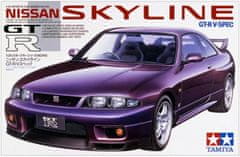 Tamiya maketa-miniatura Nissan Skyline GT-R V Spec • maketa-miniatura 1:24 novodobni avtomobili • Level 3