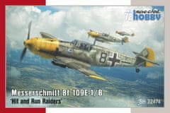 Special Hobby maketa-miniatura Messerschmitt Bf 109E-1-B ‘Hit and Run Raiders’ • maketa-miniatura 1:72 figure • Level 4