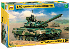 Zvezda maketa-miniatura Ruski GB Tank T-90 • maketa-miniatura 1:72 tanki in oklepniki • Level 3