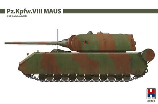 Hobby2000 maketa-miniatura Pz.Kpfw. VII MAUS • maketa-miniatura 1:35 tanki in oklepniki • Level 5