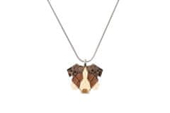 BeWooden lesena obesek na vratu Australian Shepherd Pendant univerzalna