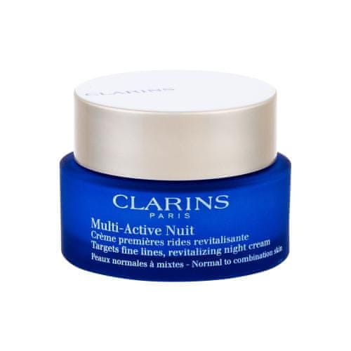 Clarins Multi-Active nočna krema proti gubam za normalno do mešano kožo za ženske