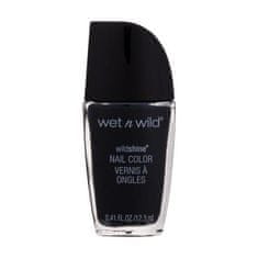 Wet n wild Wildshine lak za nohte 12.3 ml Odtenek e485d black creme