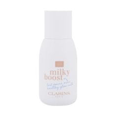 Clarins Milky Boost tonirno mleko za posvetlitev in poenotenje kože 50 ml Odtenek 03 milky cashew