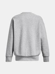 Under Armour Pulover Essential Flc OS Crew-GRY XS