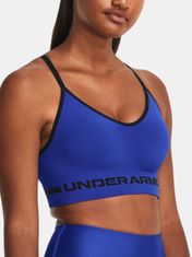 Under Armour Nedrček UA Seamless Low Long Bra-BLU XS