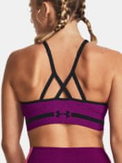 Under Armour Nedrček UA Seamless Low Long Htr Bra-PPL XS