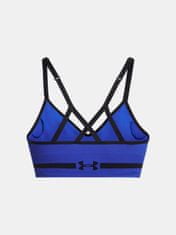 Under Armour Nedrček UA Seamless Low Long Bra-BLU XS