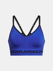 Under Armour Nedrček UA Seamless Low Long Bra-BLU XS