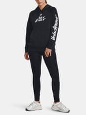 Under Armour Pulover UA Rival Fleece Graphic Hdy-BLK M