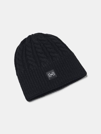 Under Armour Kapa Halftime Cable Knit Beanie-BLK