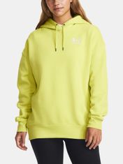 Under Armour Pulover Essential Flc OS Hoodie-YLW S