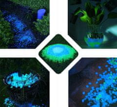 Malatec Fluorescentni svetleči kamni 100kos do 3cm