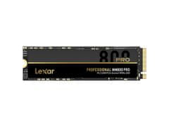 Lexar NM800 Pro SSD disk, 512 GB, M.2 2280, PCI-e 4.0 x4 NVMe (LNM800P512G-RNNNG)