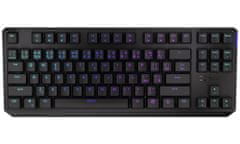 Endorfy gaming tipkovnica Thock TKL Wireless Red / RGB / rdeča sw. / brezžična / mehanska / CZ/SK postavitev / črna