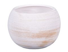Prevleka za cvetlični lonec MANES WHITE keramika mat d16x16cm