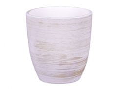 Prevleka za cvetlični lonec KODET WHITE keramika mat d16x17cm