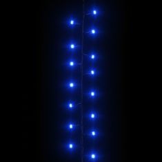 Vidaxl Kompaktna LED veriga s 400 modrimi LED lučkami 13 m PVC