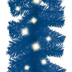Vidaxl Božična girlanda z LED lučkami 20 m modra