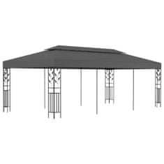 Vidaxl Paviljon 3x6 m antraciten