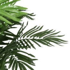 Vidaxl Umetna palma 18 listov 80 cm zelena