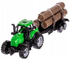 Kruzzel Kmetija z živalmi in 2 traktorja 102 delni set
