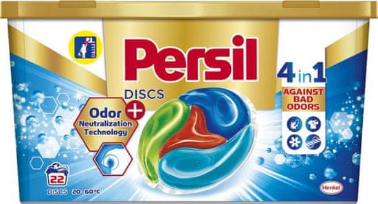 Persil gel kapsule Discs Malodor, 22 kosov