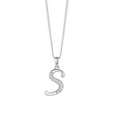 Preciosa Srebrna ogrlica črka "S" 5380 00S (verižica, obesek)