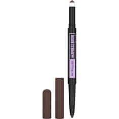 shumee Express Brow Satin Duo dvostranski svinčnik za obrvi 04 Dark Brown 0,71 g