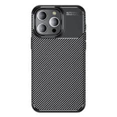 Nexeri APPLE IPHONE 15 PRO MAX Oklepno ohišje odporno na udarce Nexeri Carbon Fiber črno