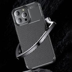 Nexeri APPLE IPHONE 15 PRO MAX Oklepno ohišje odporno na udarce Nexeri Carbon Fiber črno