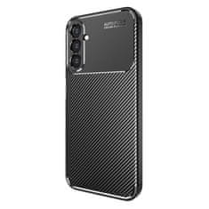 Nexeri SAMSUNG GALAXY A14 5G Oklepni etui Odporen na udarce Nexeri Carbon Fiber black