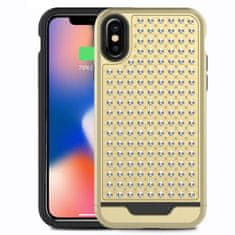 ZIZO Zizo Star Diamond Hybrid Cover - Ohišje za iPhone X (zlato/črno)