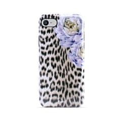 Puro PURO Glam Sweet Leopard - Ohišje za iPhone SE 2020 / 8 / 7 / 6s (Leo Peonies)