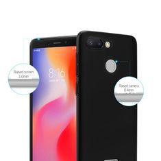 Crong Crong Smooth Skin - Ohišje za Xiaomi Redmi 6 (črno)