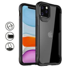 Crong Crong Hybrid Clear Cover - Ohišje za iPhone 11 Pro (črno)