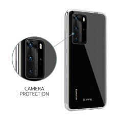 Crong Crong Crystal Slim Cover - Ohišje za Huawei P40 (prozorno)