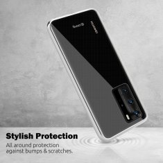 Crong Crong Crystal Slim Cover - Ohišje za Huawei P40 (prozorno)