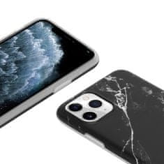 Crong Ohišje Crong Marble - Ohišje za iPhone 11 Pro (črno)