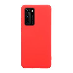 Crong Crong Color Cover - Ohišje za Huawei P40 (rdeče)