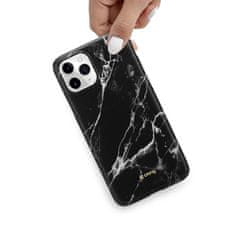 Crong Ohišje Crong Marble - Ohišje za iPhone 11 Pro (črno)