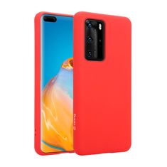 Crong Crong Color Cover - Ohišje za Huawei P40 Pro (rdeče)