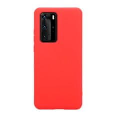 Crong Crong Color Cover - Ohišje za Huawei P40 Pro (rdeče)