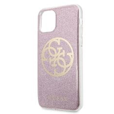 Guess Ohišje Guess Circle Glitter 4G - iPhone 11 Pro Max (roza)