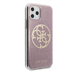 Guess Ohišje Guess Circle Glitter 4G - iPhone 11 Pro Max (roza)