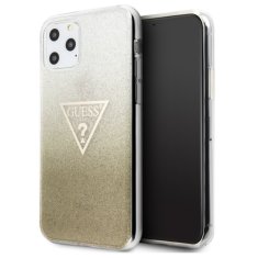 Guess Ohišje Guess Solid Glitter Triangle - Ohišje za iPhone 11 (zlato)