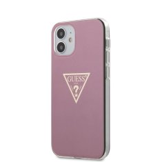 Guess Guess Metallic Triange - Ohišje za iPhone 12 Mini (roza)