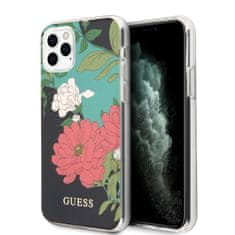 Guess Guess Flower Shiny Collection N1 - Ohišje za iPhone 11 Pro (črno)